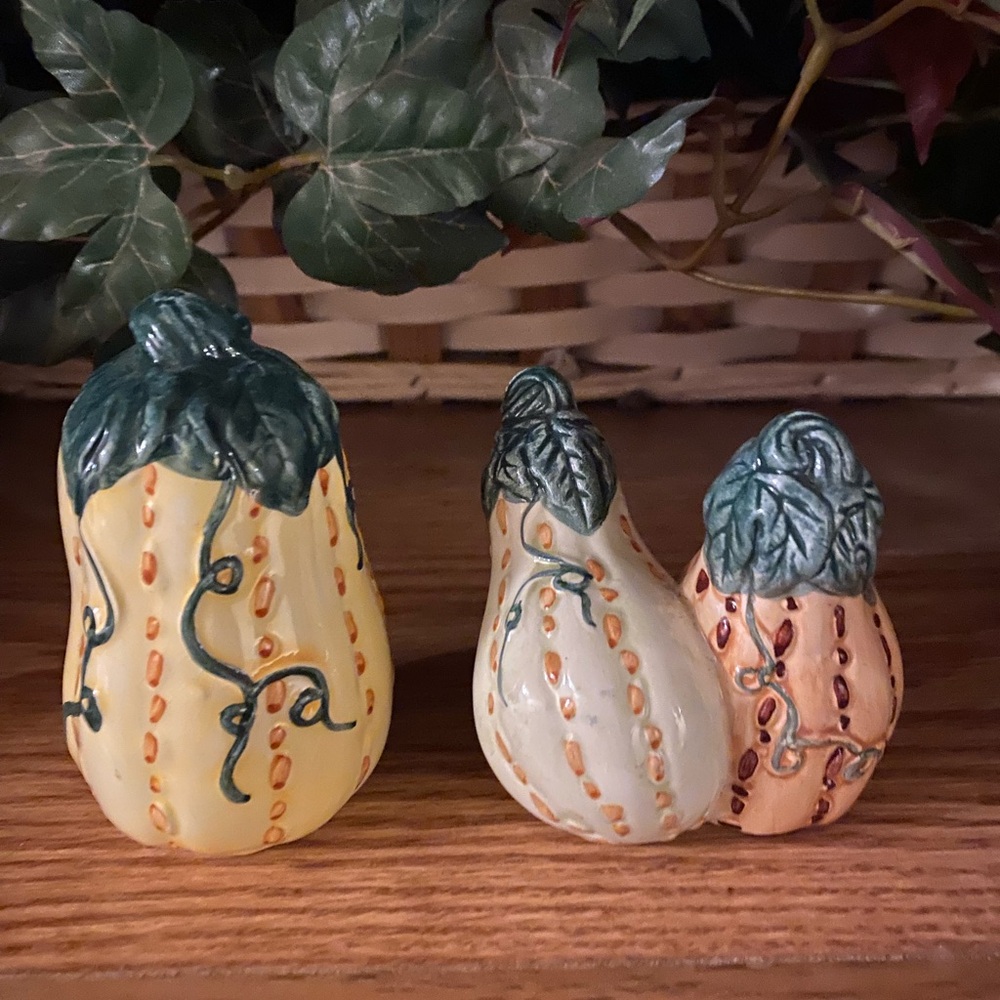 GOURD SALT AND PEPPER SHAKERS